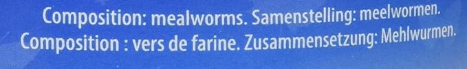 Duvo+ Dried Mealworms – High‑Protein Reptile & Bird Treats (200g)