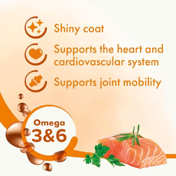 Bioline Norwegian Salmon Oil – Omega‑Rich Skin & Coat Supplement for Cats & Dogs (250ml)