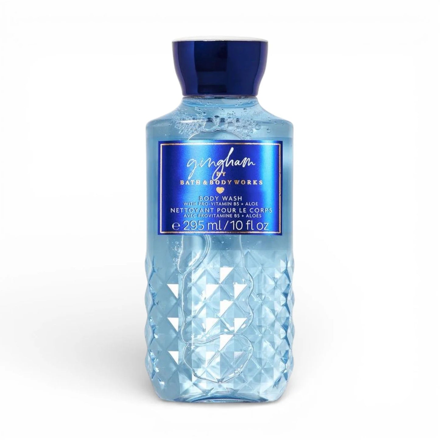 Bath & Body Works Gingham Body Wash – 295 ml (10 fl oz) — Fresh, Clean & Bright Everyday Scent