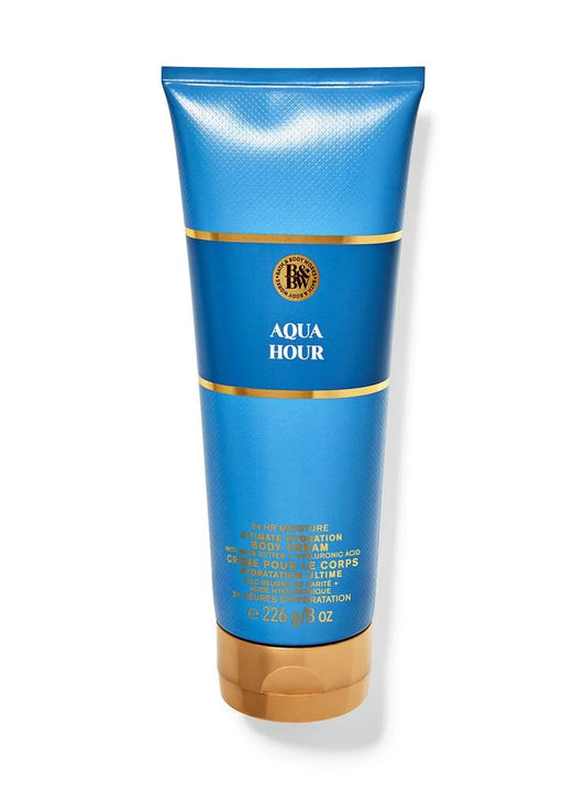 Bath & Body Works Aqua Hour Body Cream – 226g (Hydrating & Fresh)