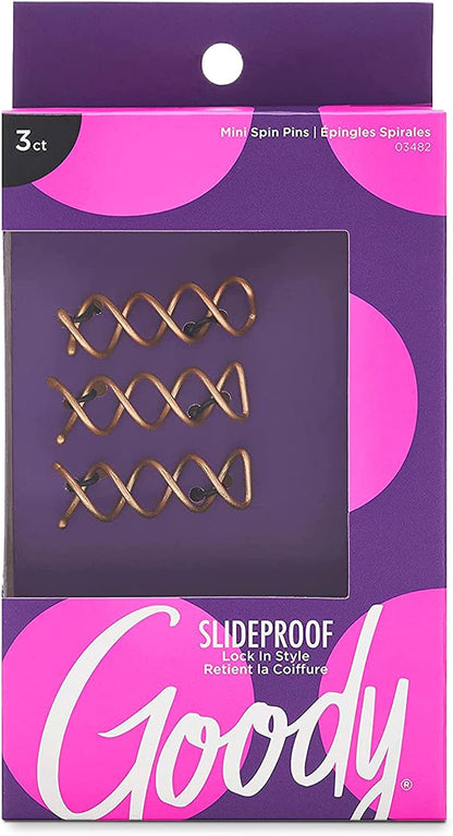 Goody Simple Styles Mini Spin Pins - front of pack