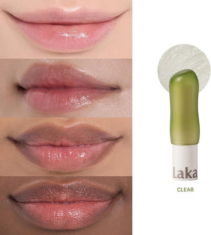 Laka Soul Vegan Tinted Lip Balm - shade shown on lips