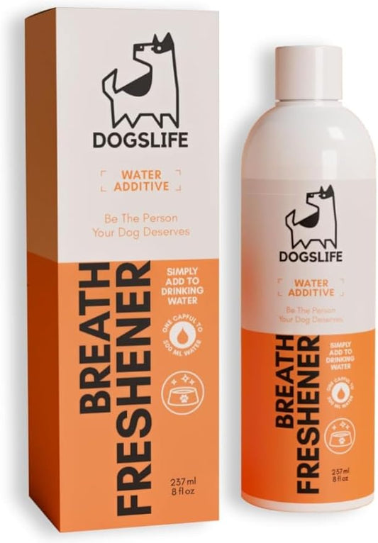 DogsLife Breath Freshener Water Additive – 237ml Dental Care & Oral Hygiene for Dogs Zipicka