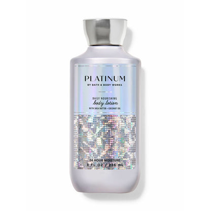 Bath & Body Works Platinum Body Wash 295 ml - front of pack