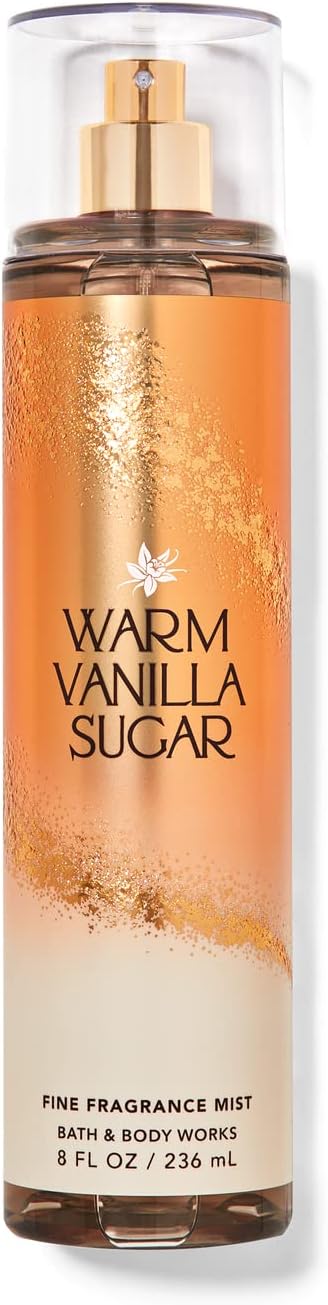 Bath & Body Works Warm Vanilla Sugar Fine Fragrance Mist 236 ml - front of pack