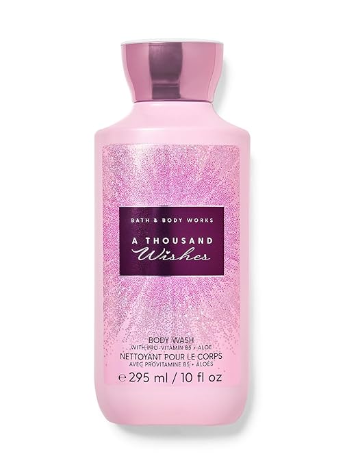 Bath & Body Works A Thousand Wishes Body Wash – 295 ml (10 fl oz) — Sparkling, Warm & Long‑Lasting Scent