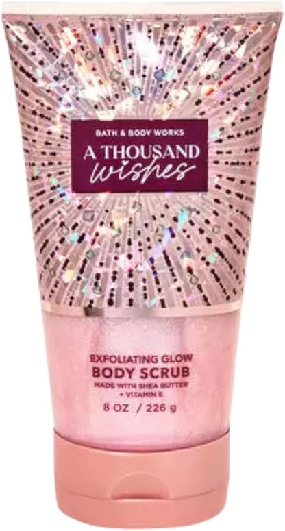 Bath & Body Works A Thousand Wishes Body Scrub 8 oz - front of pack
