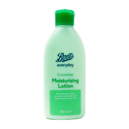 Boots Everyday Cucumber Moisturising Lotion 150 ml - front of pack