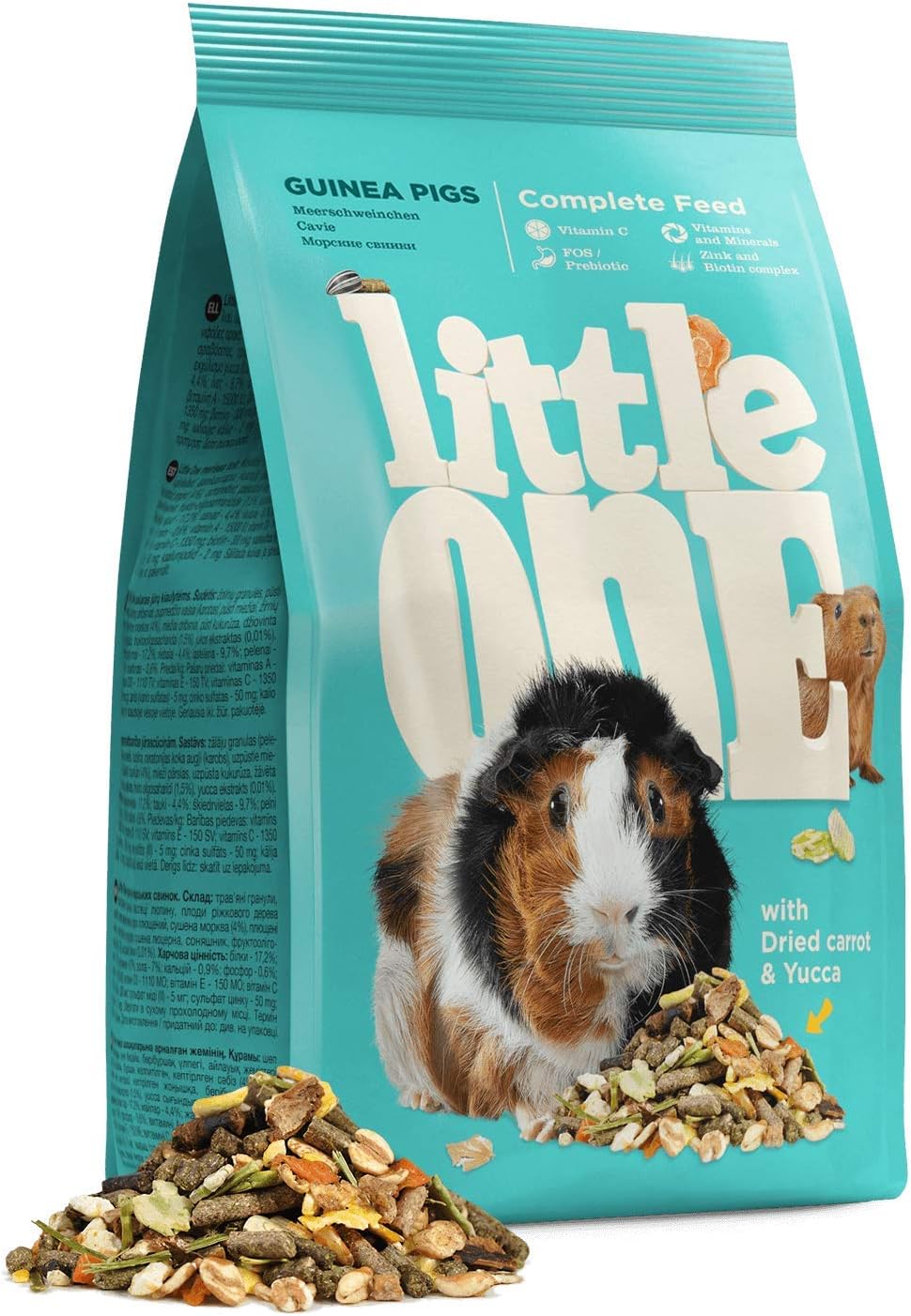 Little One Guinea Pig Food – 900g (Balanced Daily Nutrition)