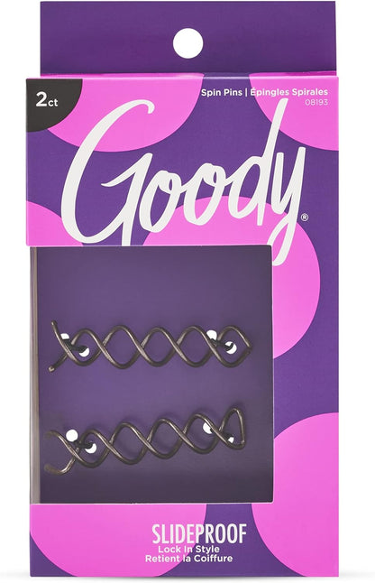 Goody Simple Styles Hair Spin Pin Coil - front of pack