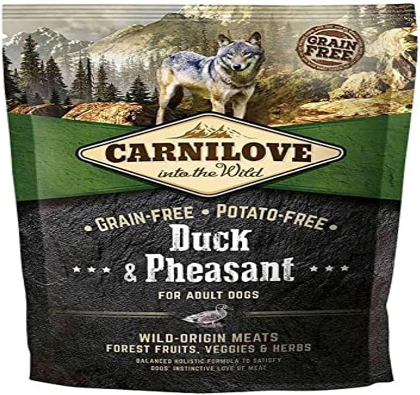 Carnilove Duck & Pheasant Dry Dog Food – 1.5kg (Grain‑Free Natural Nutrition)