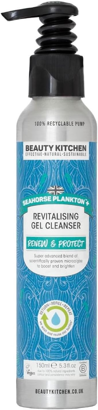Beauty Kitchen Seahorse Plankton+ Revitalizing Gel Cleanser — 150 ml