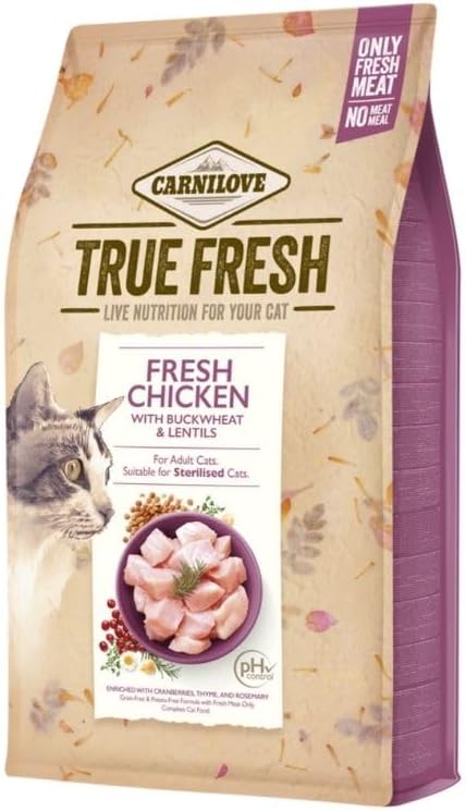 Carnilove True Fresh Chicken for Adult Cats 1.8kg - front of pack