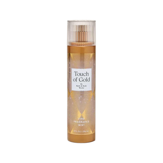 Bath & Body Works Touch of Gold Fine Fragrance Mist – 236 ml (8 fl oz) — Warm, Radiant & Long‑Lasting Scent