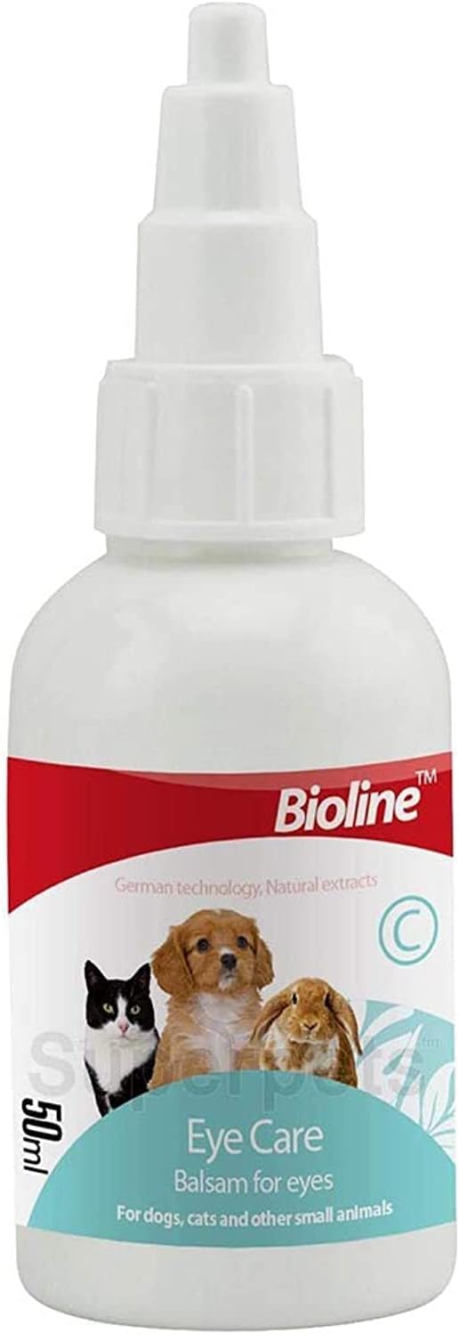 Tear Stain Remover — Bioline Eye Care Balsam, Safe Daily Cleaning Formula (50ml)