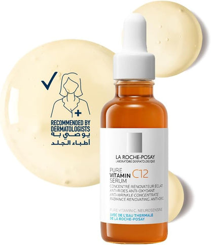 La Roche-Posay 12% Vitamin C Brightening Serum - front of pack
