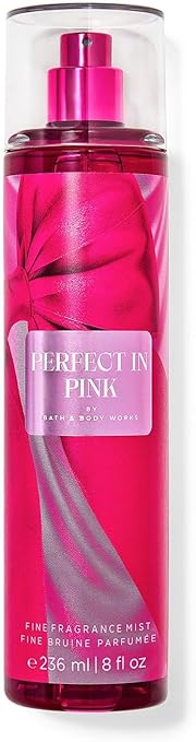 Bath & Body Works Perfect in Pink Fine Fragrance Mist 236 ml - front of pack