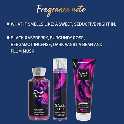 Bath & Body Works Dark Kiss Fine Fragrance Mist 236 ml - fragrance notes