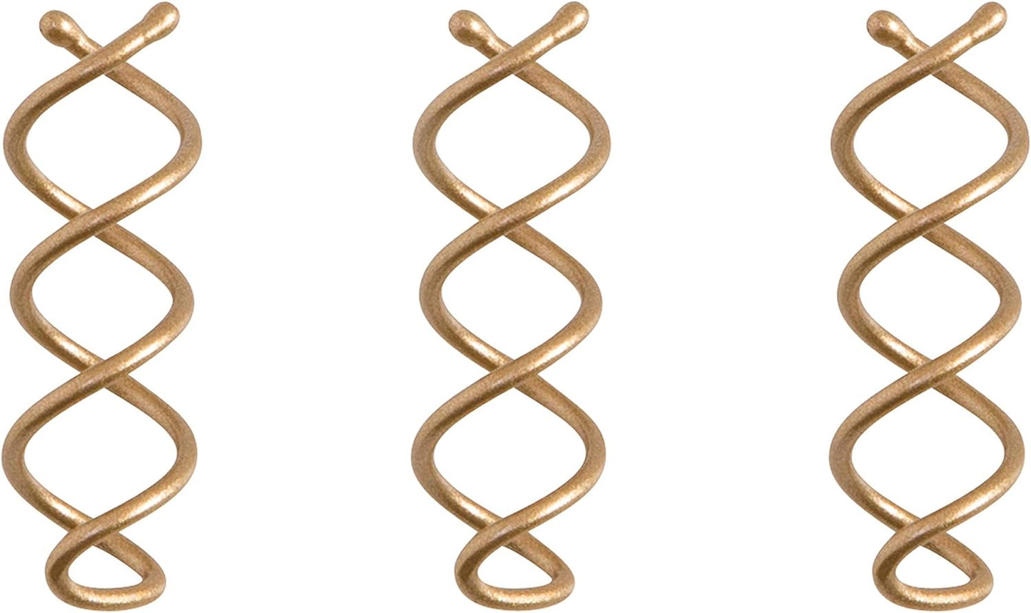 Goody Simple Styles Mini Spin Pins – Blonde (3‑Pack) — Effortless Updos & Secure Hold