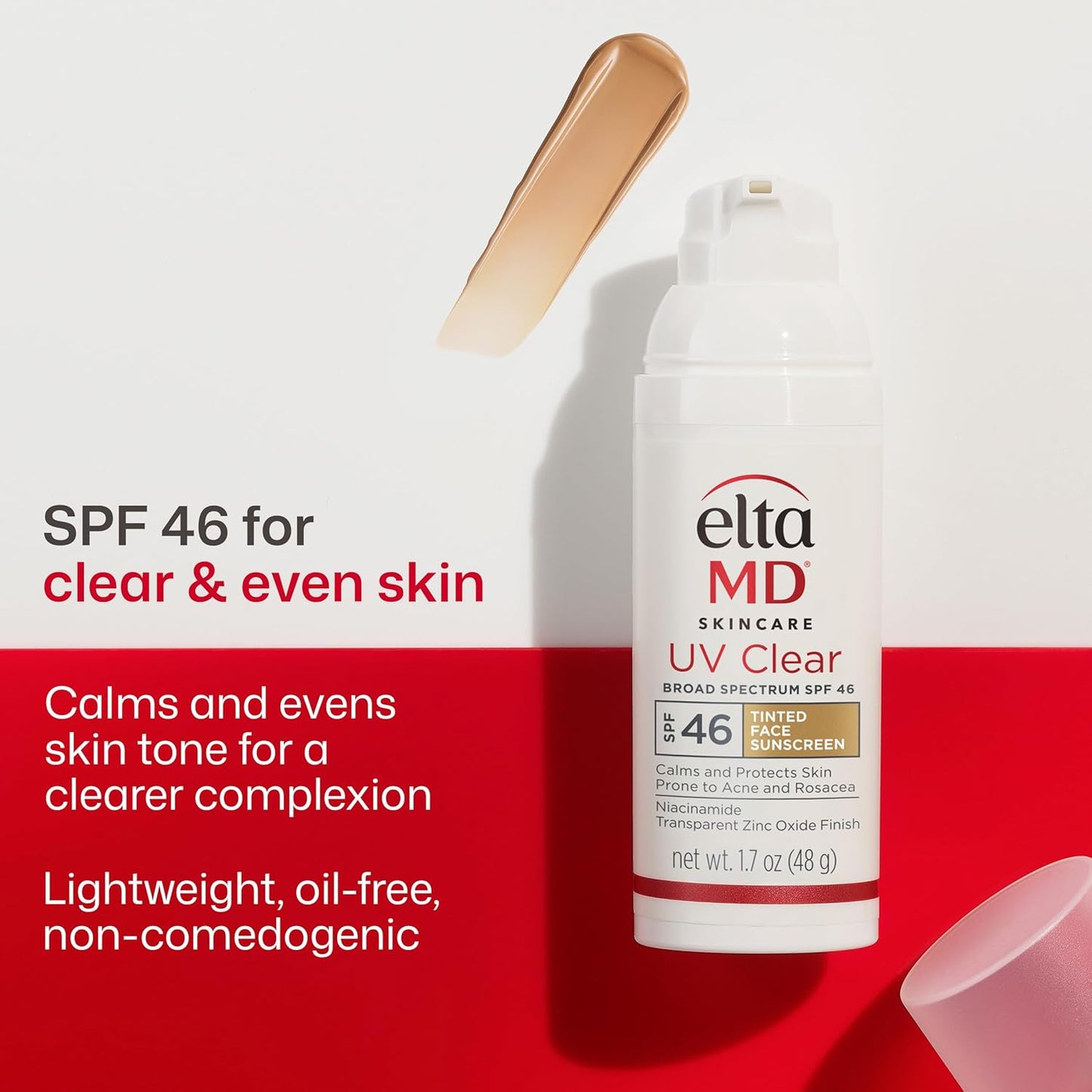 EltaMD UV Clear Tinted Sunscreen SPF 46 48g
