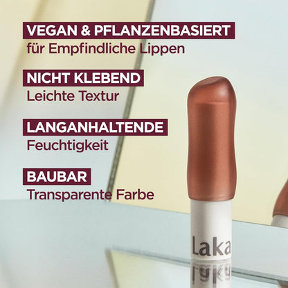 Laka Soul Vegan Tinted Lip Balm - key benefits and product claims