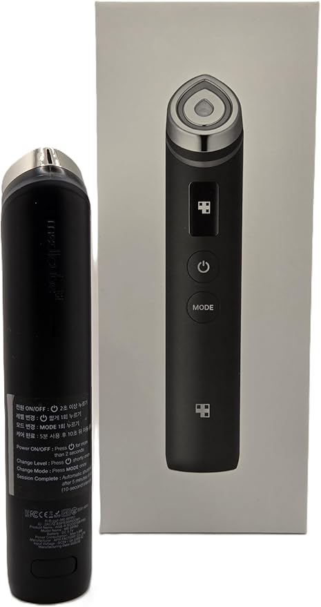 Medicube Age‑R Booster Pro – Advanced EMS & RF Facial Device (Black Edition)