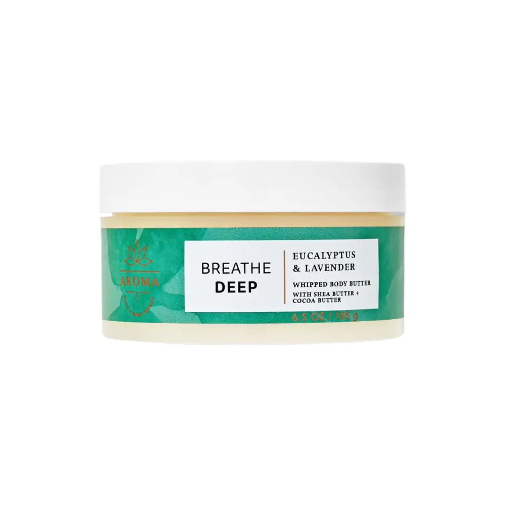 Bath & Body Works Breathe Deep Salt Body Scrub – Eucalyptus & Lavender with Vitamin E (17 oz / 482 g)