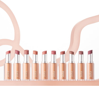 Laka Bulky Matte Lipstick - full product range