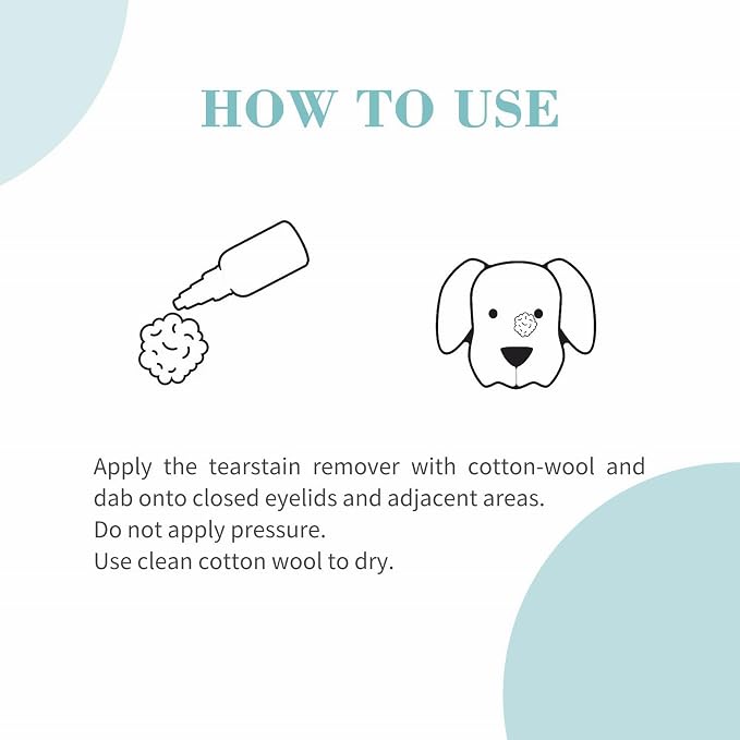 Bioline Tear Stain Remover – Gentle Eye Care for Dogs & Cats (50ml, German Brand)