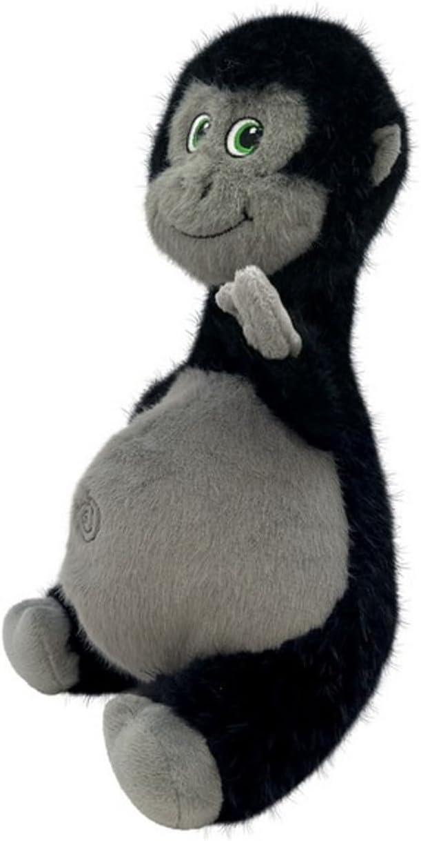 KONG Knots Belly – Gorilla Plush Toy with Internal Rope Skeleton & Squeaker