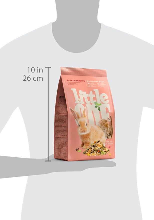Little One Junior Rabbit Food with Origanum & Yucca – 900g (Healthy Growth Formula)