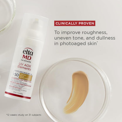 EltaMD UV Elements Tinted Sunscreen SPF 44 48g - key benefits and product claims (view 2)