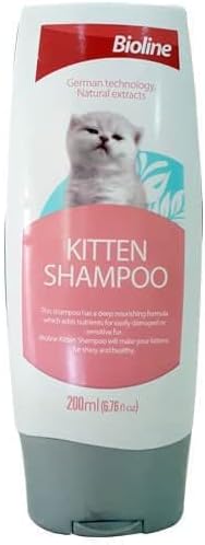 Bioline Kitten Shampoo – Ultra‑Gentle Cleansing for Young Cats (200ml)