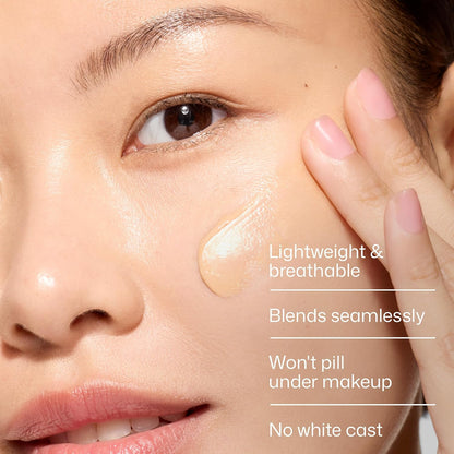 EltaMD UV Daily Tinted Sunscreen SPF 40 - product being applied