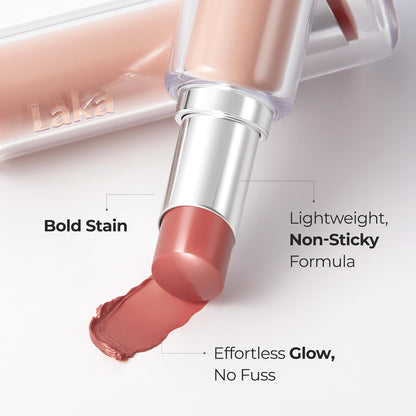 Laka 24HR Bonding Glow Lipstick - key benefits and product claims