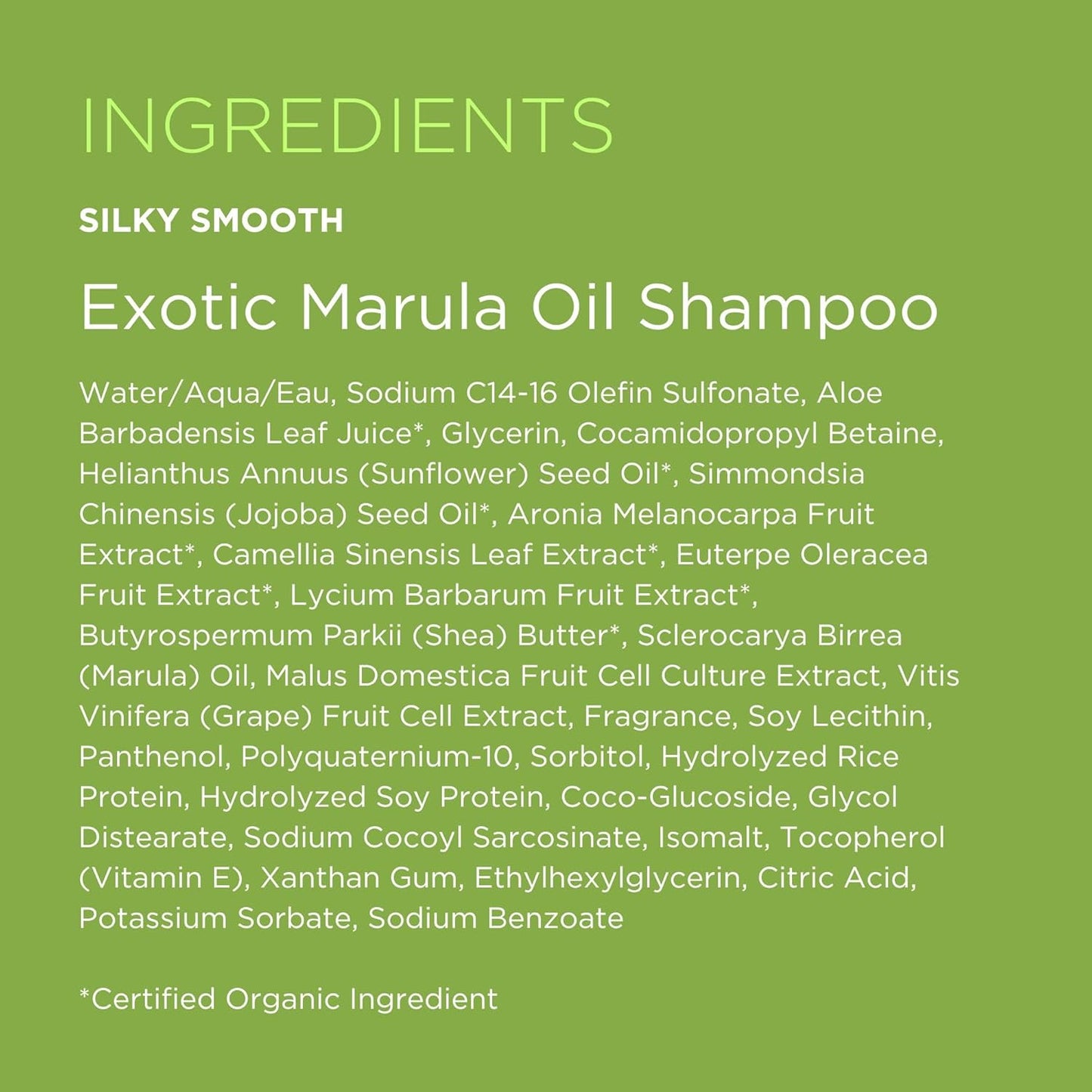 Andalou Naturals Exotic Marula Oil Silky Smooth Shampoo 340 ml — Nourishing, Frizz‑Control Cleanse