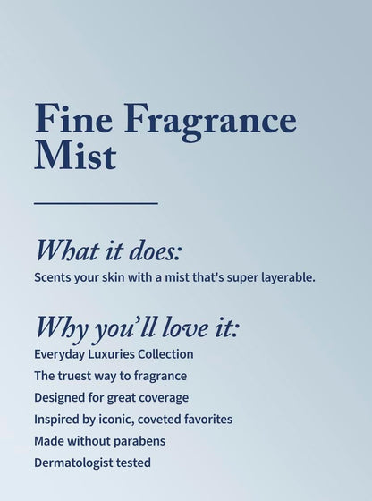 Bath & Body Works Warm Vanilla Sugar Fine Fragrance Mist 236 ml - key benefits and product claims