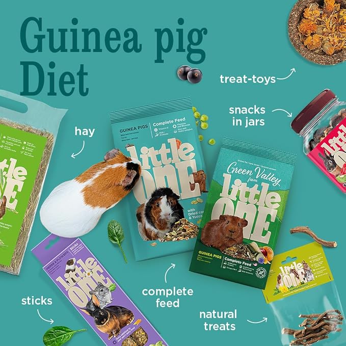 Little One Guinea Pig Food – 900g (Balanced Daily Nutrition)