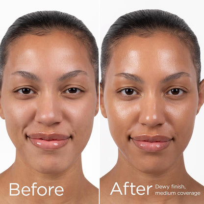 EltaMD UV Elements Tinted Sunscreen SPF 44 48g - before and after comparison