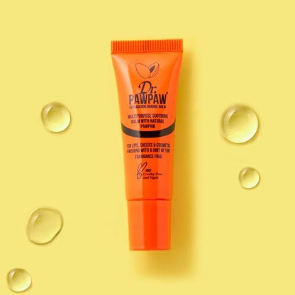 Dr. PAWPAW Outrageous Orange Balm 10ml - styled product shot (view 2)