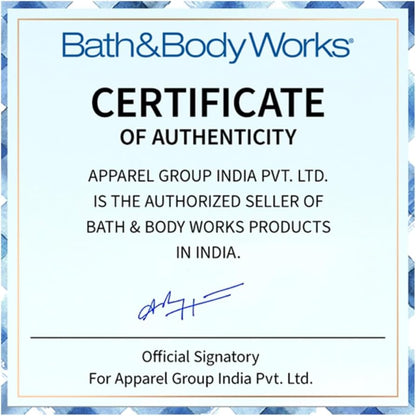 Bath & Body Works At The Beach Fine Fragrance Mist 236 ml - certificate of authenticity