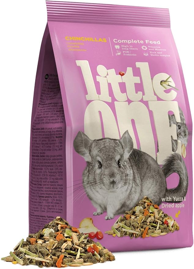 Little One Chinchilla Food – 900g (Balanced Daily Nutrition)
