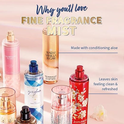 Bath & Body Works Dark Kiss Fine Fragrance Mist 236 ml - styled product shot