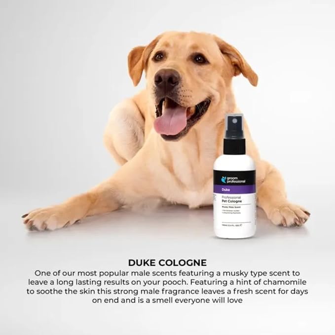Duke Dog Cologne — Groom Professional Musky Male Fragrance, Long‑Lasting Perfume (200ml)