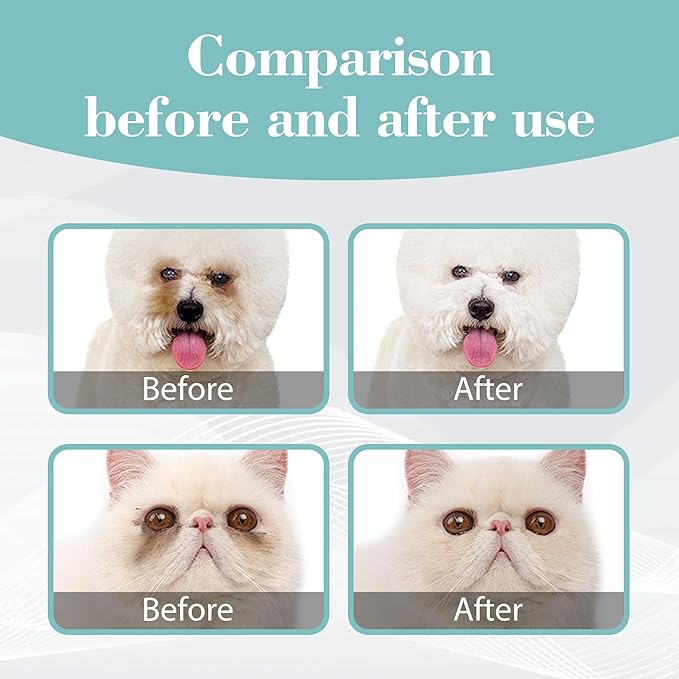 Bioline Tear Stain Remover – Gentle Eye Care for Dogs & Cats (50ml, German Brand)