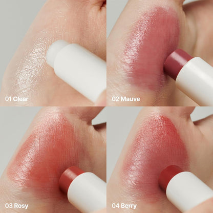 Laka Soul Vegan Tinted Lip Balm - shade shown on lips (view 2)