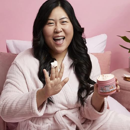 Soap & Glory Call of Fruity “No Woman No Dry” Body Butter – 10.1 oz — Ultra‑Rich, Tropical & Long‑Lasting Hydration