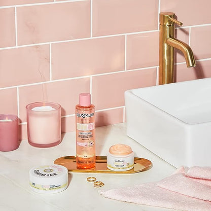 Soap & Glory In The Glow How 5% Glycolic Acid Exfoliating Tonic 200 ml - styled product shot (view 2)