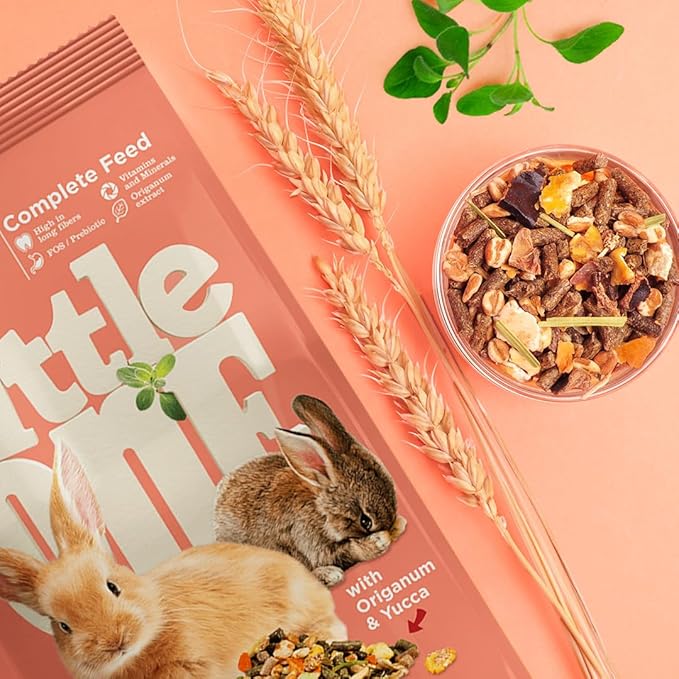 Little One Junior Rabbit Food with Origanum & Yucca – 900g (Healthy Growth Formula)