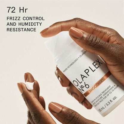 Olaplex No. 6 Bond Smoother 100mL - product being applied (view 3)